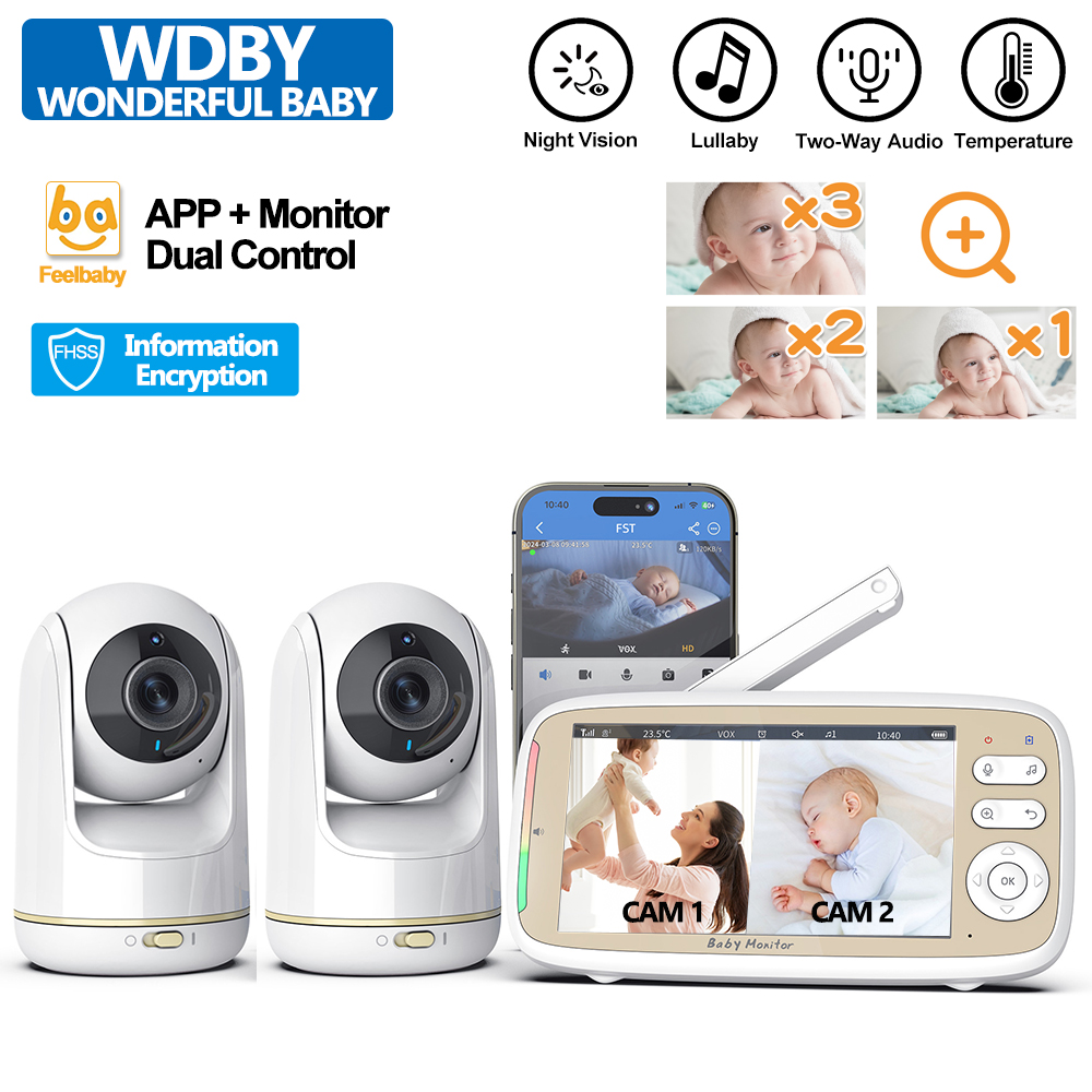 Baby Products Video - VB803 PRO Babyfoon, met 2st Zoom