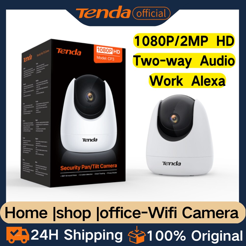 Baby Products Video - Tenda Binnencamera WiFi Camera 1080P 2K
