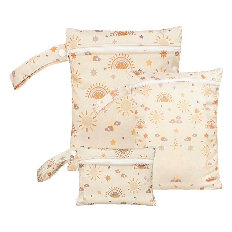 Diaper Bag Backpack - Natte droge tas Kledingzakjes Set van