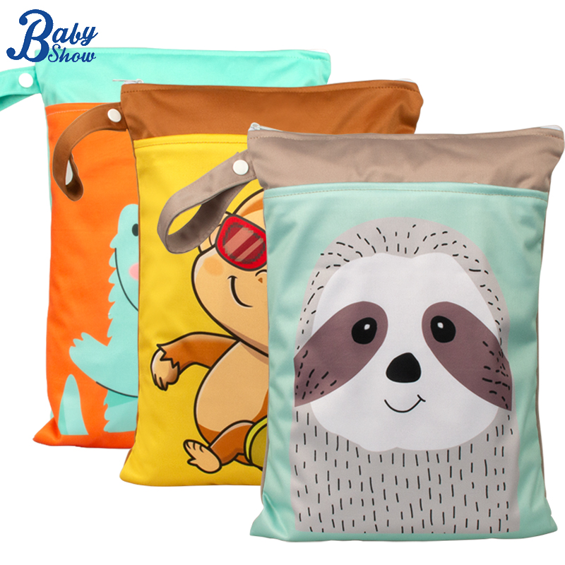 Diaper Bag Backpack - Babyshow 25x35cm natte droge tas digitale