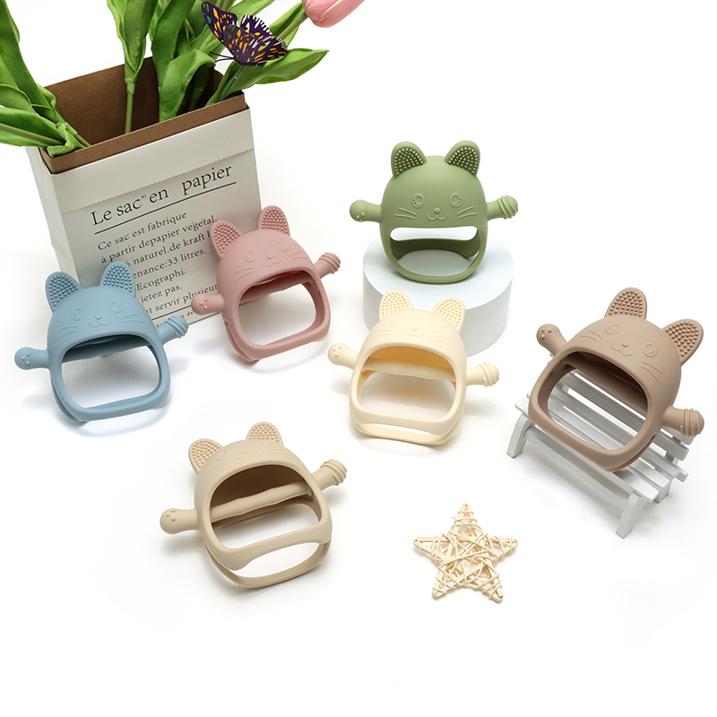 Baby Products Newborn - Baby Siliconen Bijtring Handschoenen Fopspenen Kids
