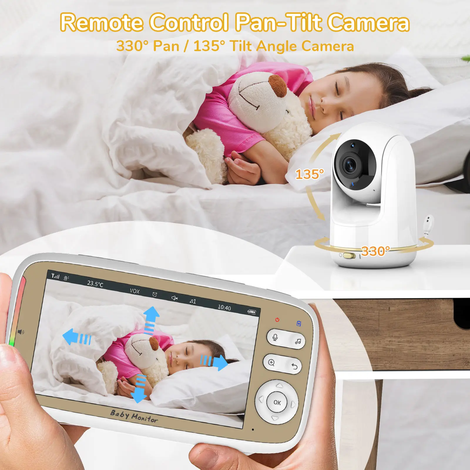 VB803 PRO Babyfoon, met 2st Zo - Baby Products Video recensie en prijs