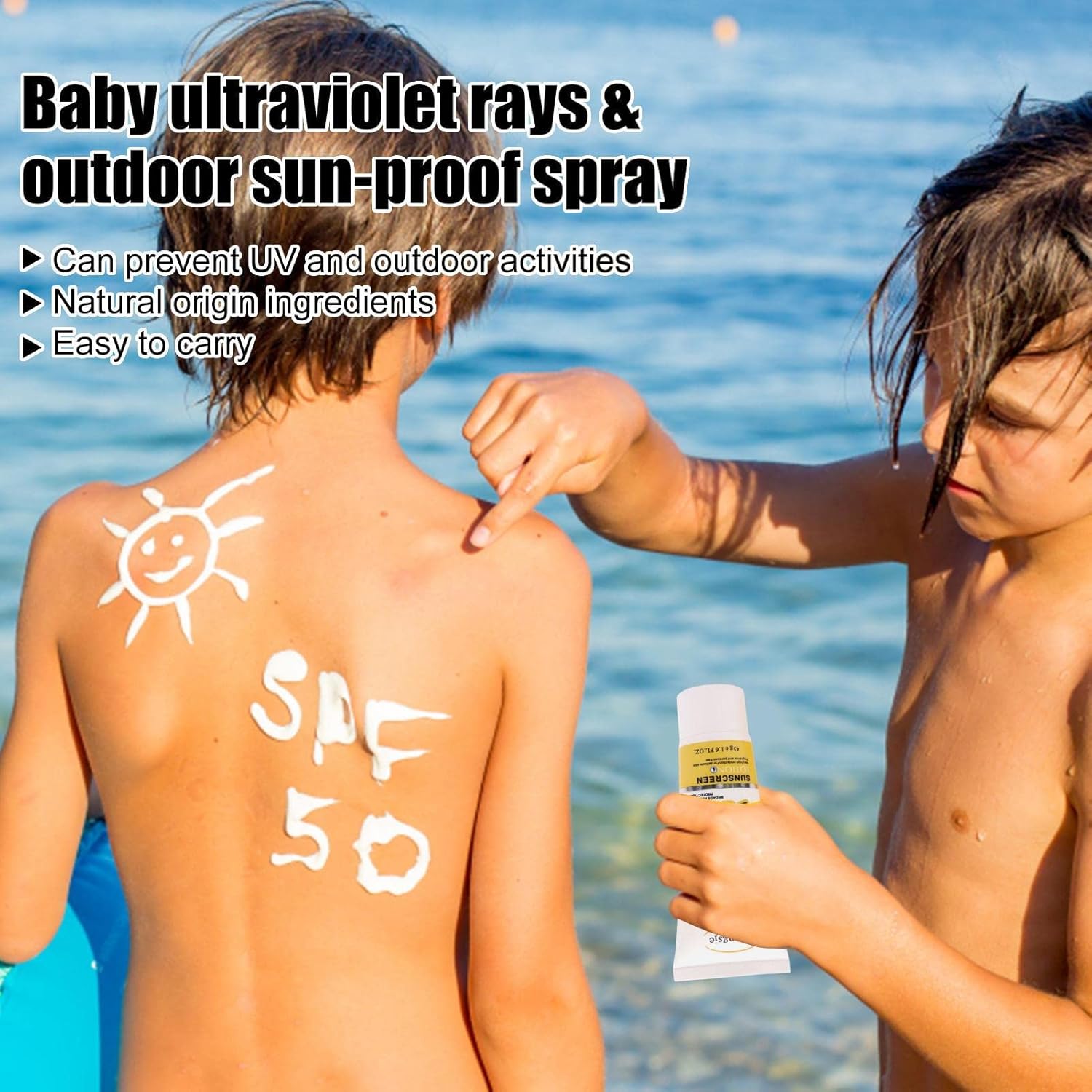 Baby Sunblock Cream Protect En - Baby Sunscreen Lotion recensie en prijs