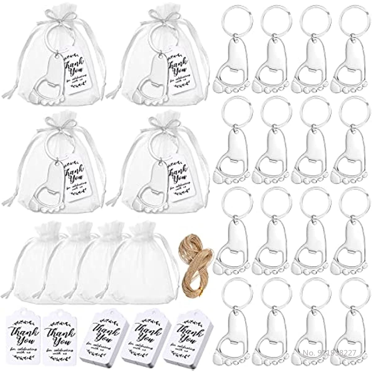 50-delige baby voetafdruk sleu - Zwitsal Baby Products recensie en prijs