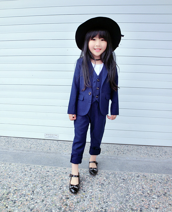 Meisjes Formele Jas Vest Broek - Baby Products Korea recensie en prijs