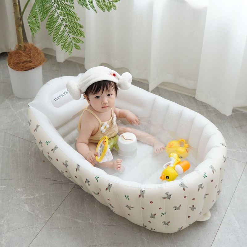 1PC Cartoon Opblaasbaar Bad vo - Baby Products Newborn recensie en prijs