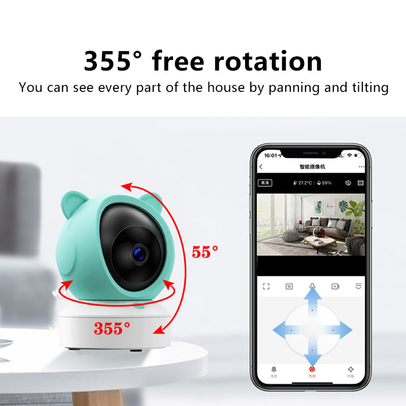 Danmini 1080P Babyfoon Mobiele - Baby Products Video recensie en prijs