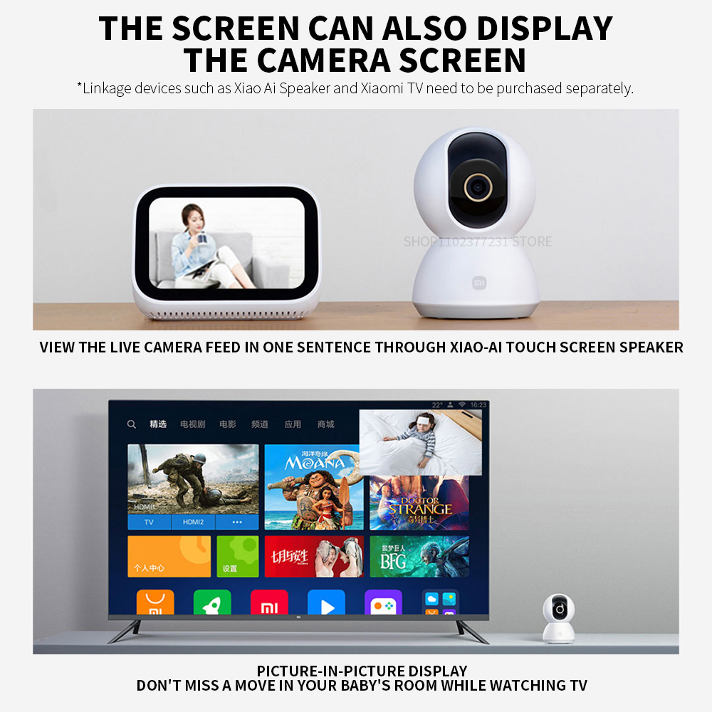 Originele Xiaomi Smart Camera  - Xiaomi Baby Products recensie en prijs