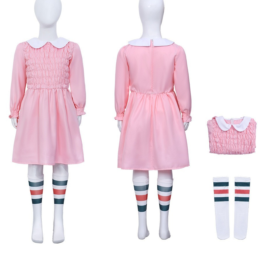 TV ST Eleven Roze Jurk Meisjes - Baby Products Korea recensie en prijs
