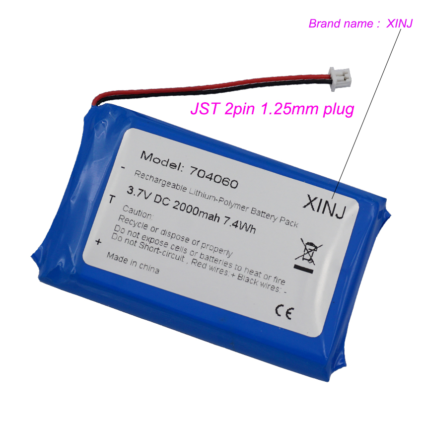3.7V 2000Mah 7.4wh Vervanging  - Baby Products Video recensie en prijs